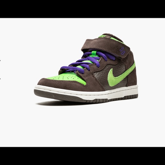 Nike SB Dunk Mid Pro QS Donatello - 314383 231 - Picture 3 of 5